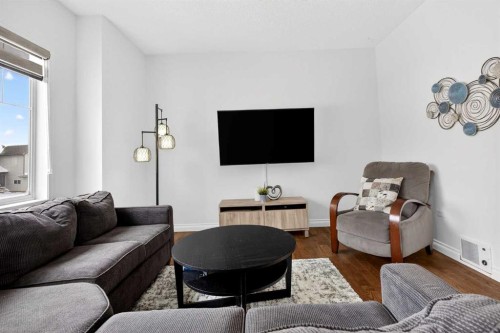 327 Chaparral Drive Se, Calgary, AB - Indoor Photo Showing Living Room