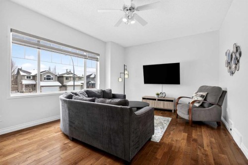 327 Chaparral Drive Se, Calgary, AB - Indoor Photo Showing Living Room