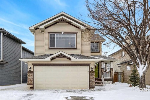 327 Chaparral Drive Se, Calgary, AB - Outdoor With Facade