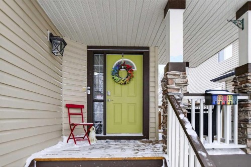 327 Chaparral Drive Se, Calgary, AB - Outdoor With Deck Patio Veranda With Exterior