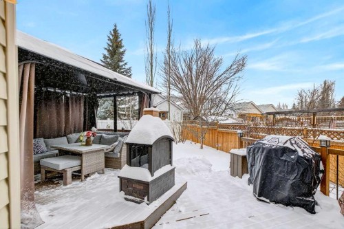 327 Chaparral Drive Se, Calgary, AB - Outdoor With Deck Patio Veranda