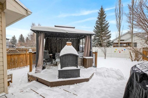 327 Chaparral Drive Se, Calgary, AB - Outdoor With Deck Patio Veranda