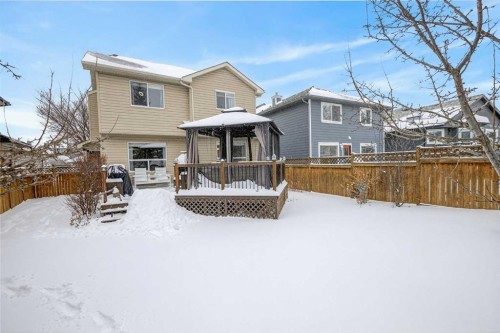 327 Chaparral Drive Se, Calgary, AB - Outdoor With Deck Patio Veranda