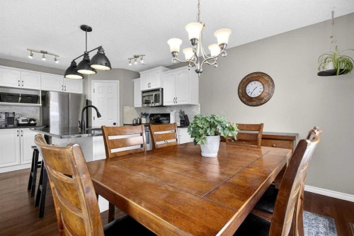 327 Chaparral Drive Se, Calgary, AB - Indoor Photo Showing Dining Room