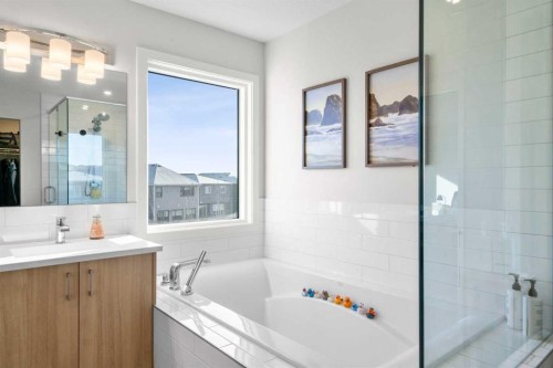 35 Cranbrook Mount Se, Calgary, AB - Indoor Photo Showing Bathroom