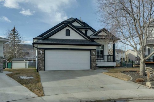 232 Springmere Place, Chestermere, AB - Outdoor With Facade
