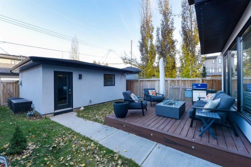 116 34A Street Nw, Calgary, AB - Outdoor With Deck Patio Veranda With Exterior