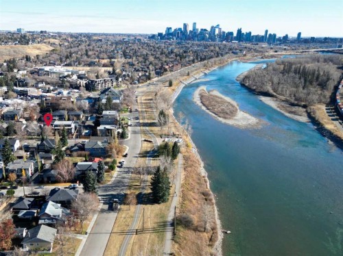 116 34A Street Nw, Calgary, AB - Outdoor With Body Of Water With View