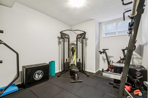 2012 50 Avenue Sw, Calgary, AB - Indoor Photo Showing Gym Room