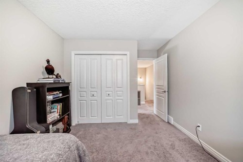 57 Silverado Skies Way Sw, Calgary, AB - Indoor Photo Showing Bedroom
