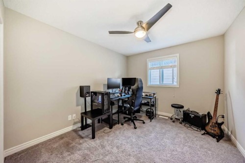 57 Silverado Skies Way Sw, Calgary, AB - Indoor Photo Showing Office