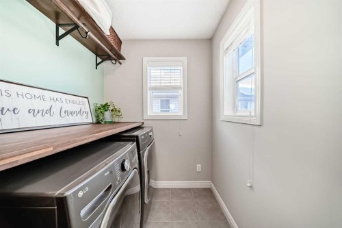 57 Silverado Skies Way Sw, Calgary, AB - Indoor Photo Showing Laundry Room