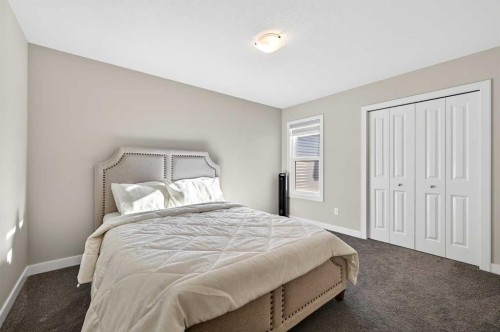 77 Belvedere Drive Se, Calgary, AB - Indoor Photo Showing Bedroom