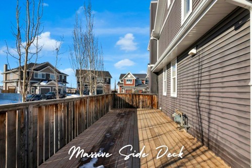 207 River Heights Crescent, Cochrane, AB - Outdoor With Deck Patio Veranda