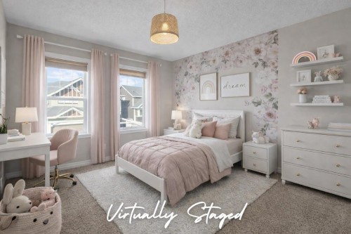 207 River Heights Crescent, Cochrane, AB - Indoor Photo Showing Bedroom