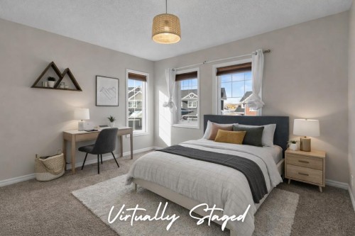 207 River Heights Crescent, Cochrane, AB - Indoor Photo Showing Bedroom