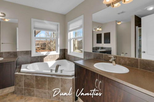 207 River Heights Crescent, Cochrane, AB - Indoor Photo Showing Bathroom