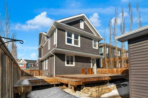 207 River Heights Crescent, Cochrane, AB - Outdoor With Deck Patio Veranda With Exterior