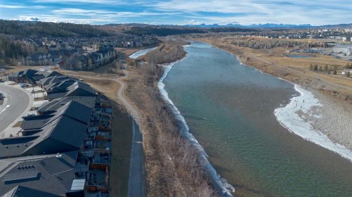 63 Riviera Court, Cochrane, AB - Outdoor With Body Of Water With View
