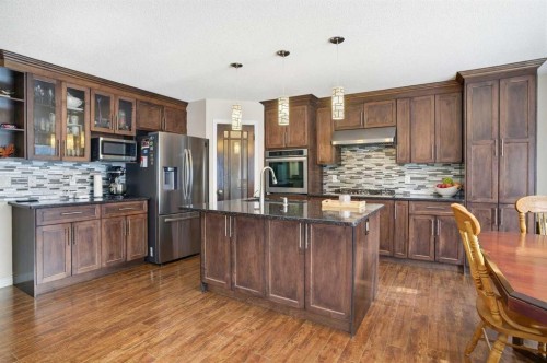 618 Citadel Drive Nw, Calgary, AB - Indoor Photo Showing Kitchen With Stainless Steel Kitchen With Upgraded Kitchen