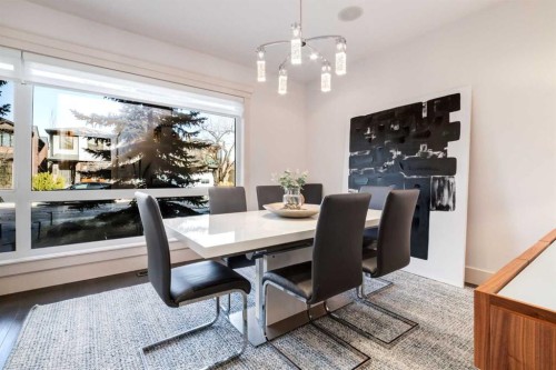 2613 3 Avenue Nw, Calgary, AB - Indoor Photo Showing Dining Room