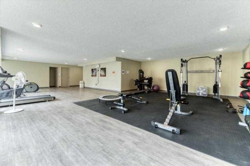 506-220 13 Avenue Sw, Calgary, AB - Indoor Photo Showing Gym Room