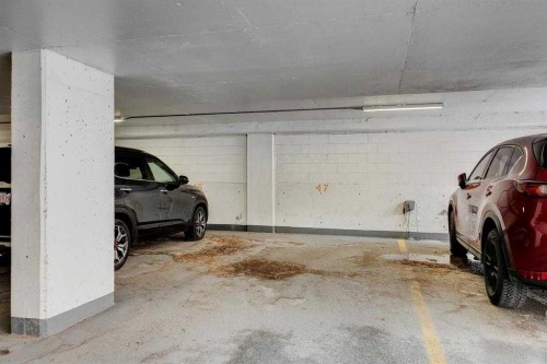 506-220 13 Avenue Sw, Calgary, AB - Indoor Photo Showing Garage