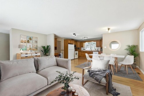 389 Capri Avenue Nw, Calgary, AB - Indoor Photo Showing Living Room