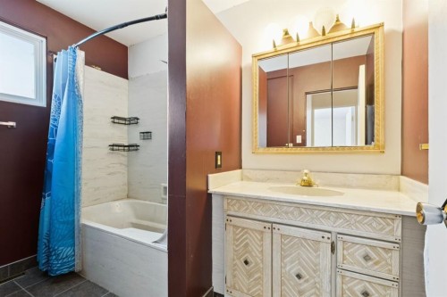 389 Capri Avenue Nw, Calgary, AB - Indoor Photo Showing Bathroom