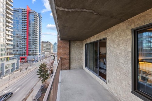 603-1011 12 Avenue, Calgary, AB - Outdoor With Balcony