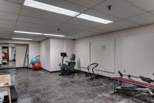 603-1011 12 Avenue, Calgary, AB - Indoor Photo Showing Gym Room