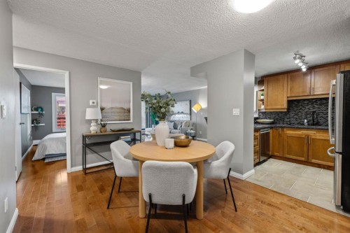 603-1011 12 Avenue, Calgary, AB - Indoor Photo Showing Dining Room