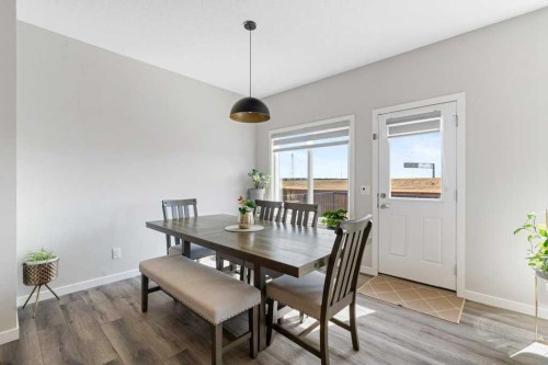 234 Carringsby Way Nw, Calgary, AB - Indoor Photo Showing Dining Room