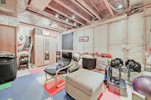 312 Cramond Close Se, Calgary, AB - Indoor Photo Showing Basement