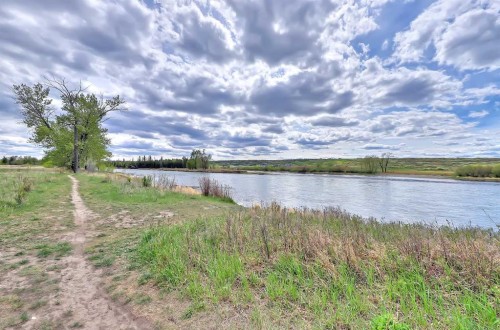312 Cramond Close Se, Calgary, AB - Outdoor With Body Of Water With View