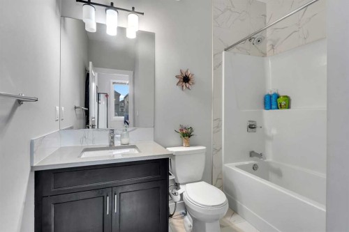 521 Chinook Winds Gardens Sw, Airdrie, AB - Indoor Photo Showing Bathroom