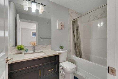 521 Chinook Winds Gardens Sw, Airdrie, AB - Indoor Photo Showing Bathroom