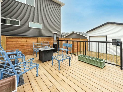 613 Lambeau Link Se, Airdrie, AB - Outdoor With Deck Patio Veranda With Exterior