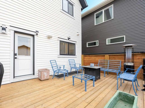 613 Lambeau Link Se, Airdrie, AB - Outdoor With Deck Patio Veranda With Exterior