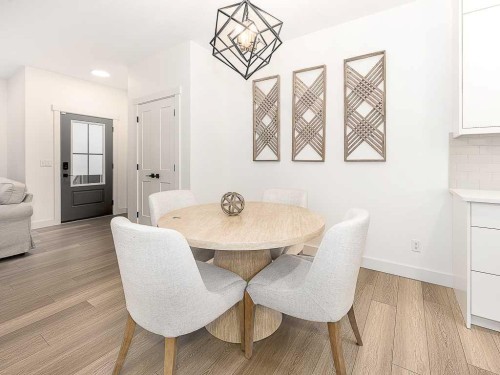 613 Lambeau Link Se, Airdrie, AB - Indoor Photo Showing Dining Room