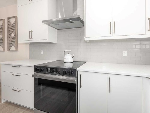 613 Lambeau Link Se, Airdrie, AB - Indoor Photo Showing Kitchen
