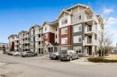 1302-155 Skyview Ranch Way Ne, Calgary, AB  - Outdoor With Balcony With Facade 