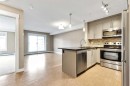 1302-155 Skyview Ranch Way Ne, Calgary, AB  - Indoor Photo Showing Kitchen With Stainless Steel Kitchen With Upgraded Kitchen 
