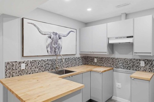 507 17 Avenue Nw, Calgary, AB - Indoor Photo Showing Kitchen