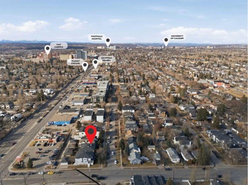 507 17 Avenue Nw, Calgary, AB - Outdoor With View