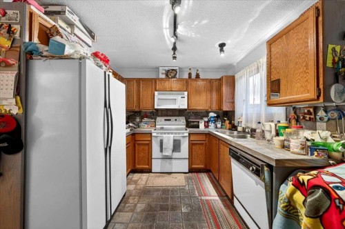 262 Martindale Boulevard Ne, Calgary, AB - Indoor Photo Showing Kitchen With Double Sink