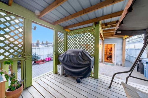 262 Martindale Boulevard Ne, Calgary, AB - Outdoor With Deck Patio Veranda With Exterior