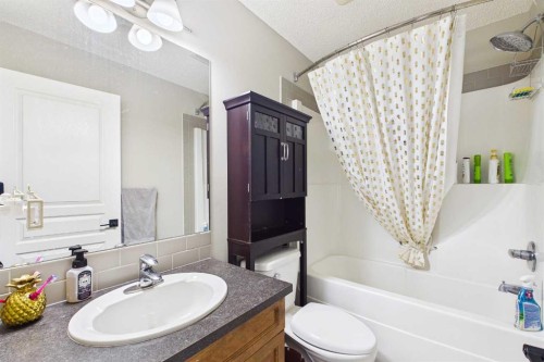 121 River Heights Crescent, Cochrane, AB - Indoor Photo Showing Bathroom
