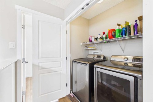 121 River Heights Crescent, Cochrane, AB - Indoor Photo Showing Laundry Room