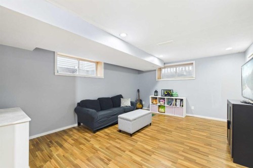 121 River Heights Crescent, Cochrane, AB - Indoor Photo Showing Basement